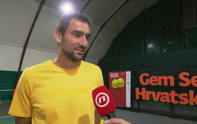 Marin Čilić zaigrao tenis s najmlađima u Karlovcu i opet pokazao veliko srce