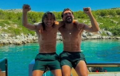 Mateo Kovačić objavio fotke s ljetovanja, na njima je i Luka Modrić