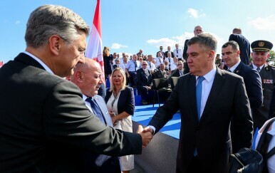 Premijer Andrej Plenković i predsjednik Zoran Milanović