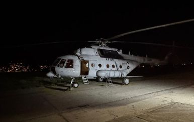 Vojni piloti HRZ-a prevezli pacijenta iz Korčule do Splita