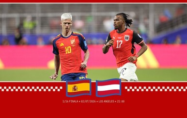 UŽIVO ŠPANJOLSKA - AUSTRIJA Pobjednik igra protiv Hrvatske ili Portugala