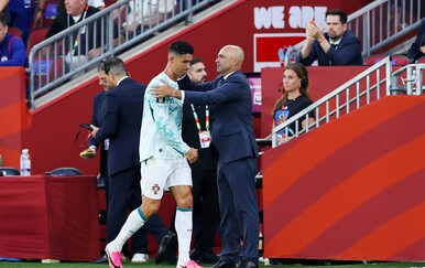 Pogledajte reakciju Ronalda kad ga je izbornik izvadio iz igre protiv Hrvatske