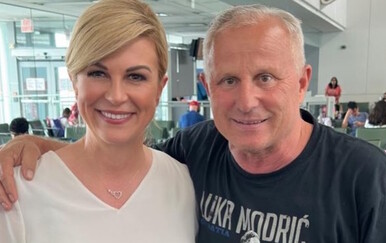 Kolinda Grabar-Kitarović u društvu Stipe Modrića