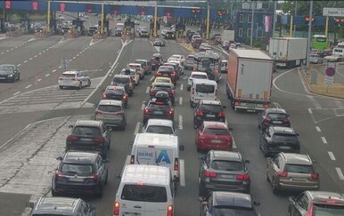 Između Karlovca i Lučkog na A1 vozi se u kolonama uz zastoje