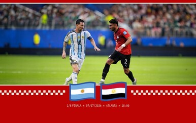 ARGENTINA - EGIPAT: Svjetski prvaci traže plasman u četvrtfinale Svjetskog prvenstva