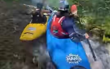 Ova ljetna pustolovina nije baš za svakoga, ali snimka je čisti adrenalin!