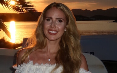 Maja Lena Lopatny na odmoru na Jadranu
