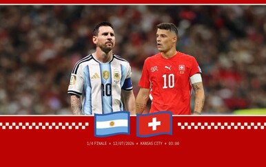 UŽIVO ARGENTINA - ŠVICARSKA: Legendarni Mess nastavlja lov na drugo uzastopno polufinale SP-a