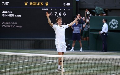 Sinner preokrenuo protiv Zvereva i obranio naslov pobjednika Wimbledona!