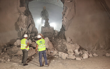 Probijen tunel Kozjak u sklopu projekta "Novi ulaz u Split"
