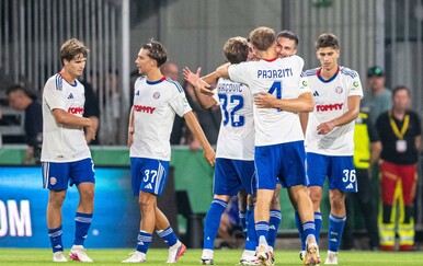UŽIVO ŽILINA - HAJDUK: GOOOL! Bijeli poveli u zadnjim sekundama prvog dijela