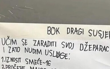 Poruka dječaka iz Splita osvojila internet: "Koliko je ovo slatko. Bravo za malca!"