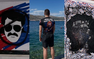 Poljski turistički huligani opet uništavali Torcidine grafite u srcu Dalmacije, pojavila se i fotografija mladića