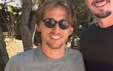 Luka Modrić snimljen u Petrčanima