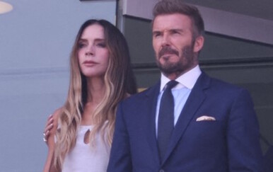 Obitelj Beckham na finalu Svjetskog prvenstva