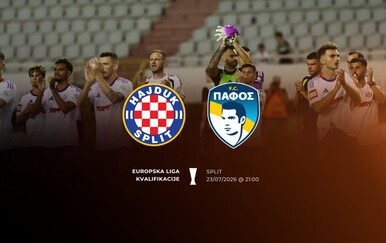 Prijenos utakmice Hajduk - Pafos