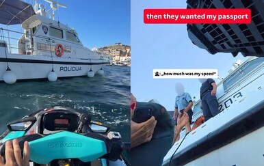 Hrvatska policija zaustavila Nijemca na jet skiju, znate li kolika je kazna za prebrzu vožnju?