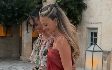 Izabel Kovačić pokazala koliko se zbližila s Haalandovom djevojkom, zajedno su zablistale na luksuznom vjenčanju