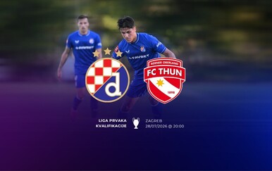 PRIJENOS 20:00 DINAMO - THUN Modri love plasman dalje u Ligi prvaka!