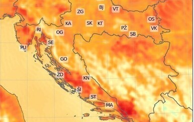 U Hrvatsku stiže toplinski val, već su upaljena upozorenja