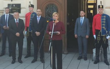 Predsjednica u Osijeku kritizirala Vladu (Foto: dnevnik.hr)