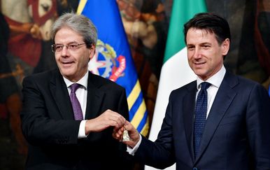 Sergio Mattarelle i Giuseppe Conte (Foto: AFP)