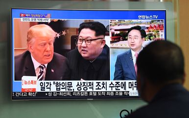 Kim Jong Un i Donald Trump (Foto: AFP)