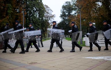 Policija u Beogradu, arhiva (Foto: AFP)