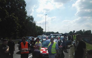 Prosvjedna akcija #ugasimotor (Foto: Dnevnik.hr)