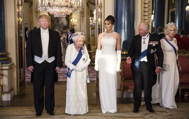 Melania Trump, Donald Trump, princ Charles, Camilla Parker Bowles, kraljica Elizabeta (Foto: Getty Images)