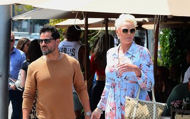 Brigitte Nielsen i Mattia Dessi (Foto: Profimedia)