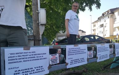 Prosvjed Ne dirajte mi Hipodrom (Foto: Dnevnik.hr)