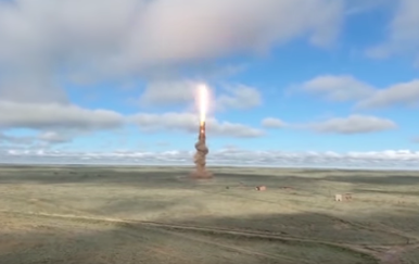 Rusija testirala projektil (Video: Screenschot/Rusko ministarstvo obrane) )