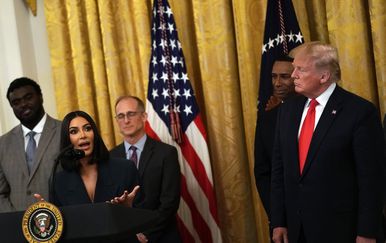Kim Kardashian i Donald Trump (Foto: Getty Images)