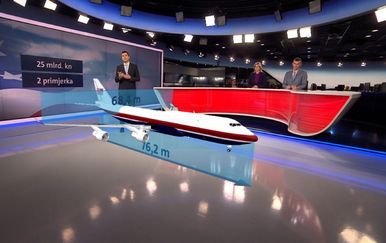 Novi dizajn predsjedničkog zrakoplova (Foto: Dnevnik.hr) - 2