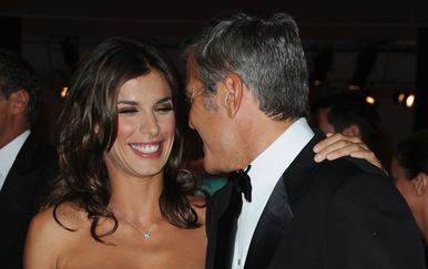 Elisabetta Canalis, George Clooney (Foto: Getty Images)