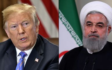 Donald Trump i Hasan Rohani (Foto: AFP)