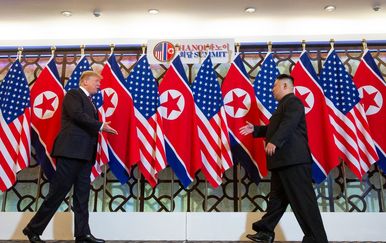 Donald Trump i Kim Jong Un (Foto: AFP)