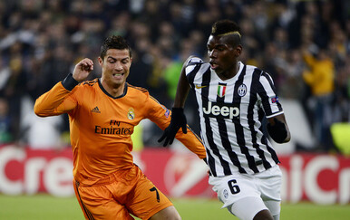 Cristiano Ronaldo i Paul Pogba (Foto: AFP)