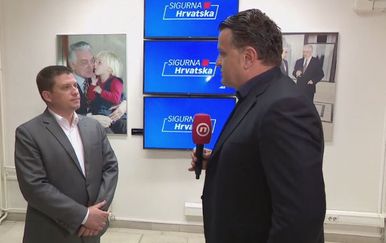 Oleg Butković, potpredsjednik HDZ-a, i Andrija Jarak