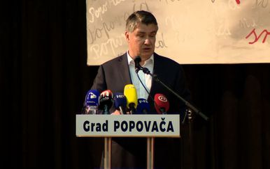 Predsjednik Zoran Milanović u Popovači