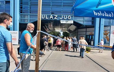 Cijepljenje na Velesajmu u Zagrebu - 2