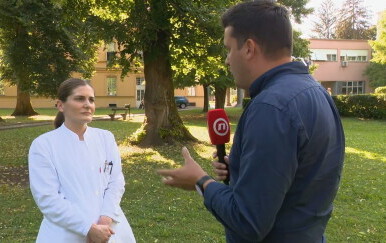 Katarina Marušić, psihijatrica u Klinici za psihijatriju Vrapče, i Domagoj Mikić