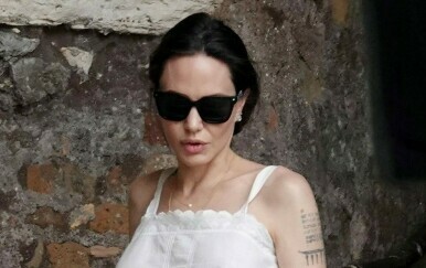 Angelina Jolie na snimanju novog filma u Rimu - 1
