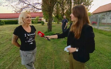 Tatjana Zajec, voditeljica Skloništa za nezbrinute životinje Grada Zagreba u Dumovcu, i Srna Bijuk