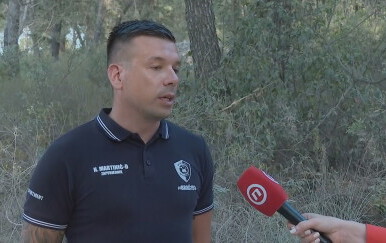 Nikola Martinić Dragan, zapovjednik operativnog vatrogasnog područja Brač
