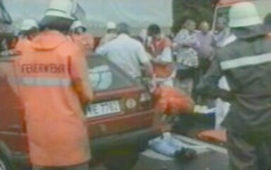 TV snimka nesreće u kojoj je poginuo Dražen 1993.