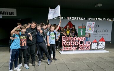 Natjecatelji na RoboCup Junioru u Varaždinu