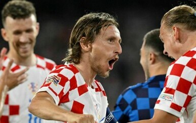 Luka Modrić i Domagoj Vida