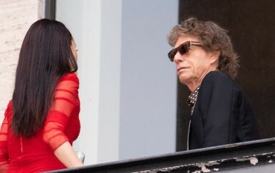 Mick Jagger i Melanie Hamrick - 4
